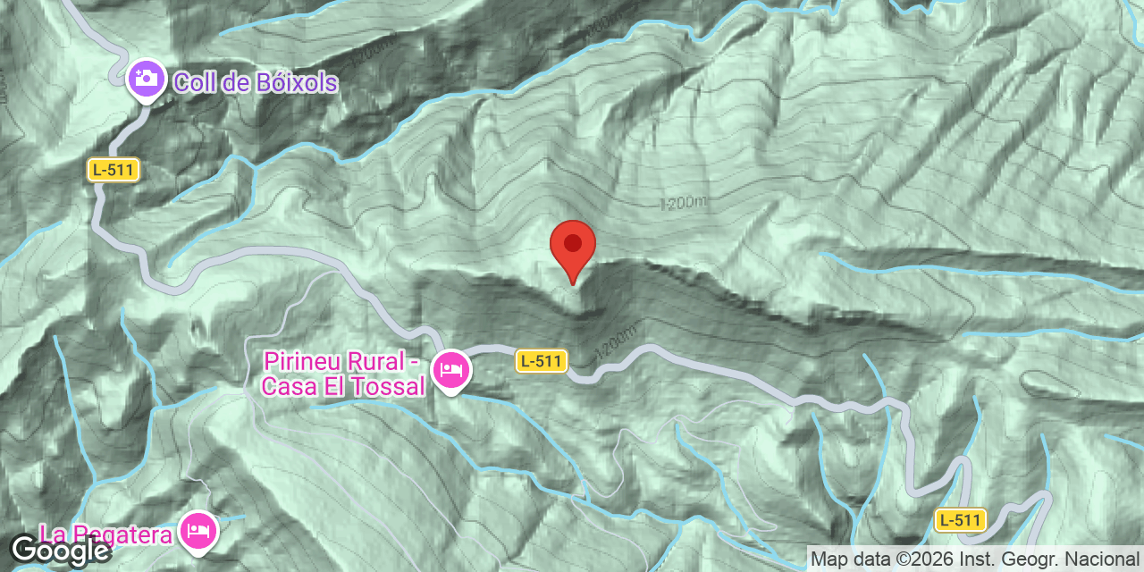 Mapa de situació de PRAT SOBIRÀ, FORAT PETIT DE