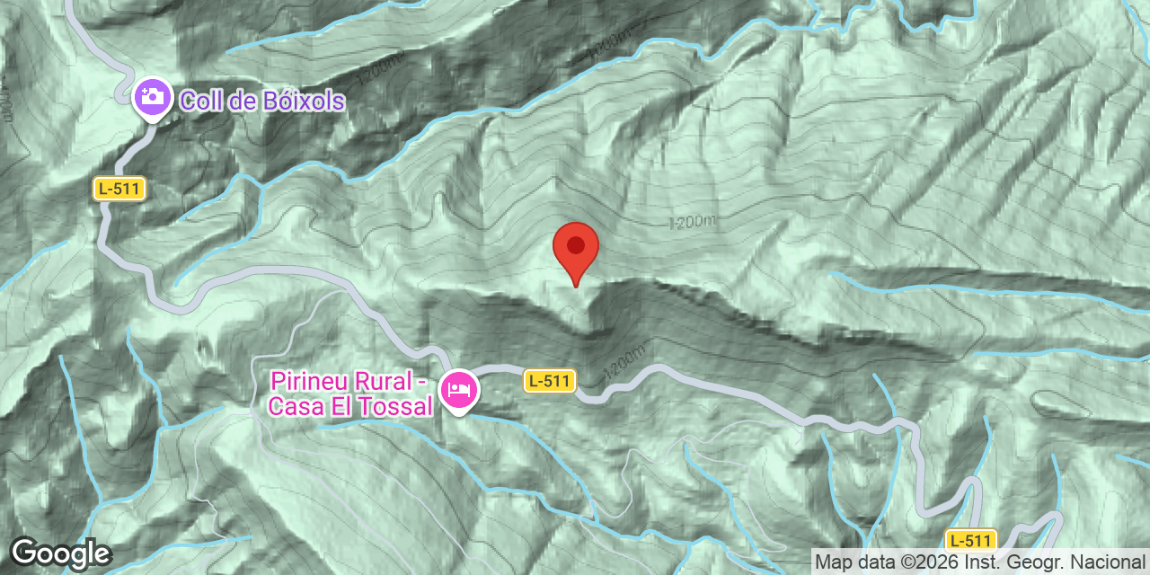 Mapa de situació de PRAT SOBIRÀ, FORAT GRAN DE