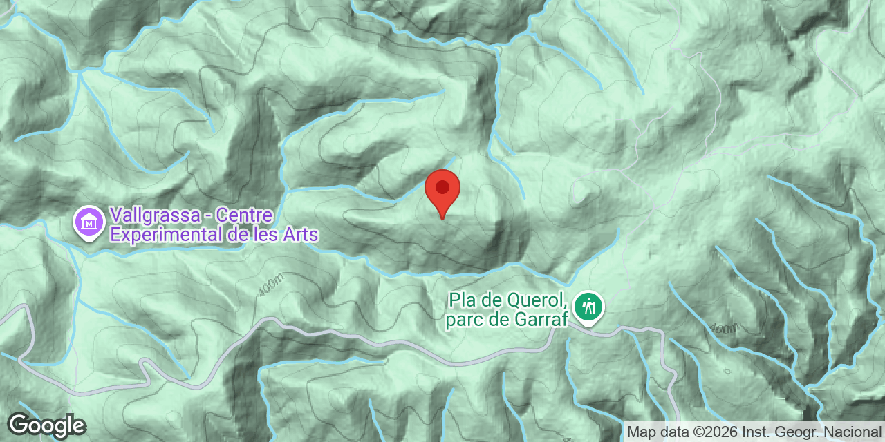 Mapa de situació de TRAU, AVENC DEL