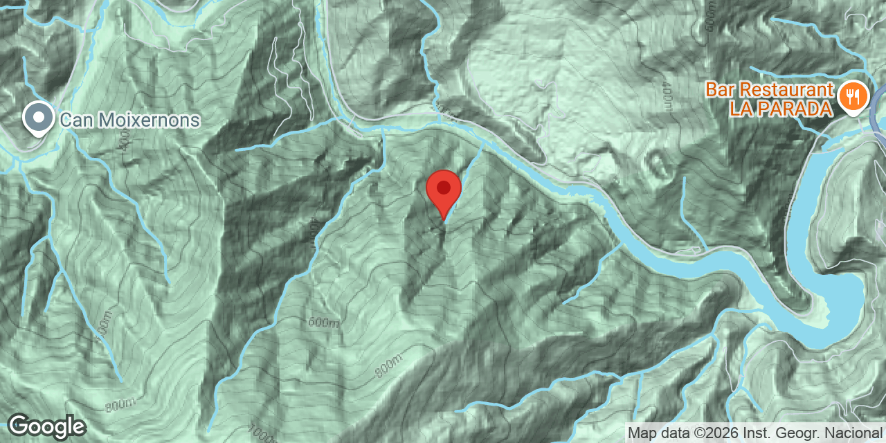 Mapa de situación de MONTGLÒS, COVA DE