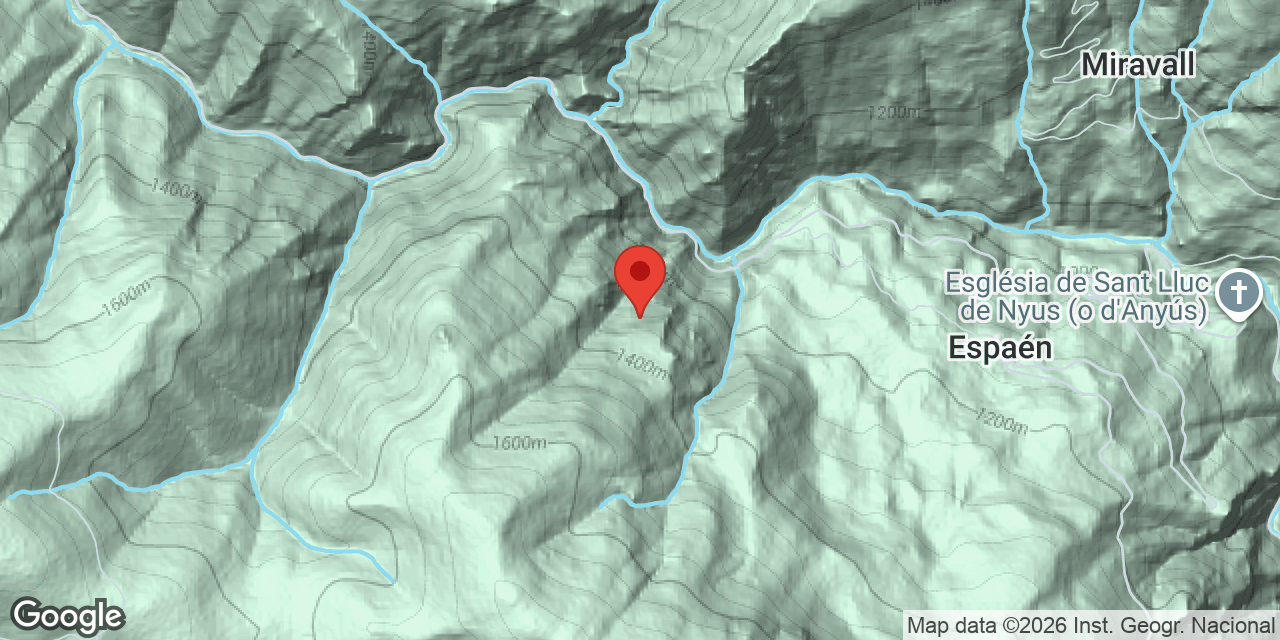 Mapa de situació de GRALLES, POU DE LES