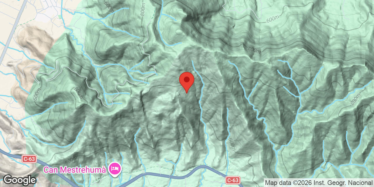 Mapa de situació de VILA, COVA GRAN D'EN