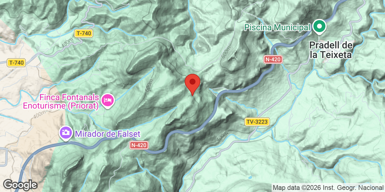 Location map of QUATRE GATS, COVA DELS