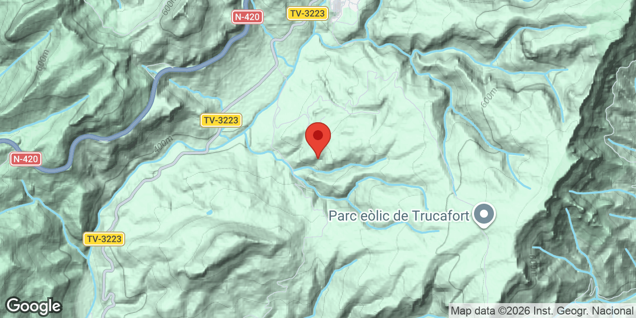 Mapa de situació de PETITOT, COVA DEL