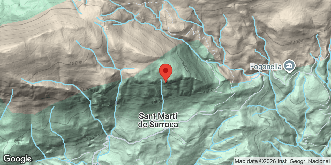 Mapa de situació de CAMBRA DE LES MONGES