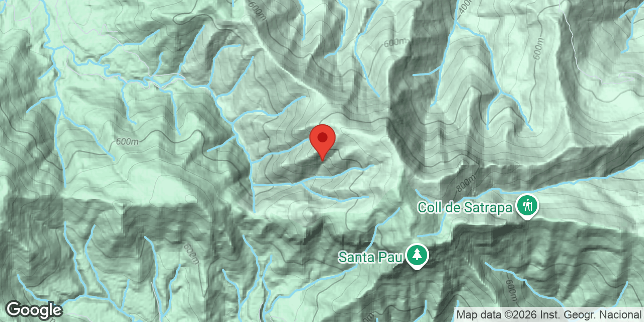Mapa de situación de ENCANTATS DE DALT, COVA DELS