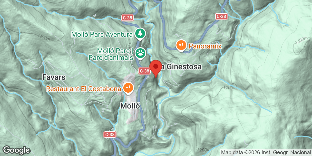 Mapa de situació de MEANDRE, COVA DEL 