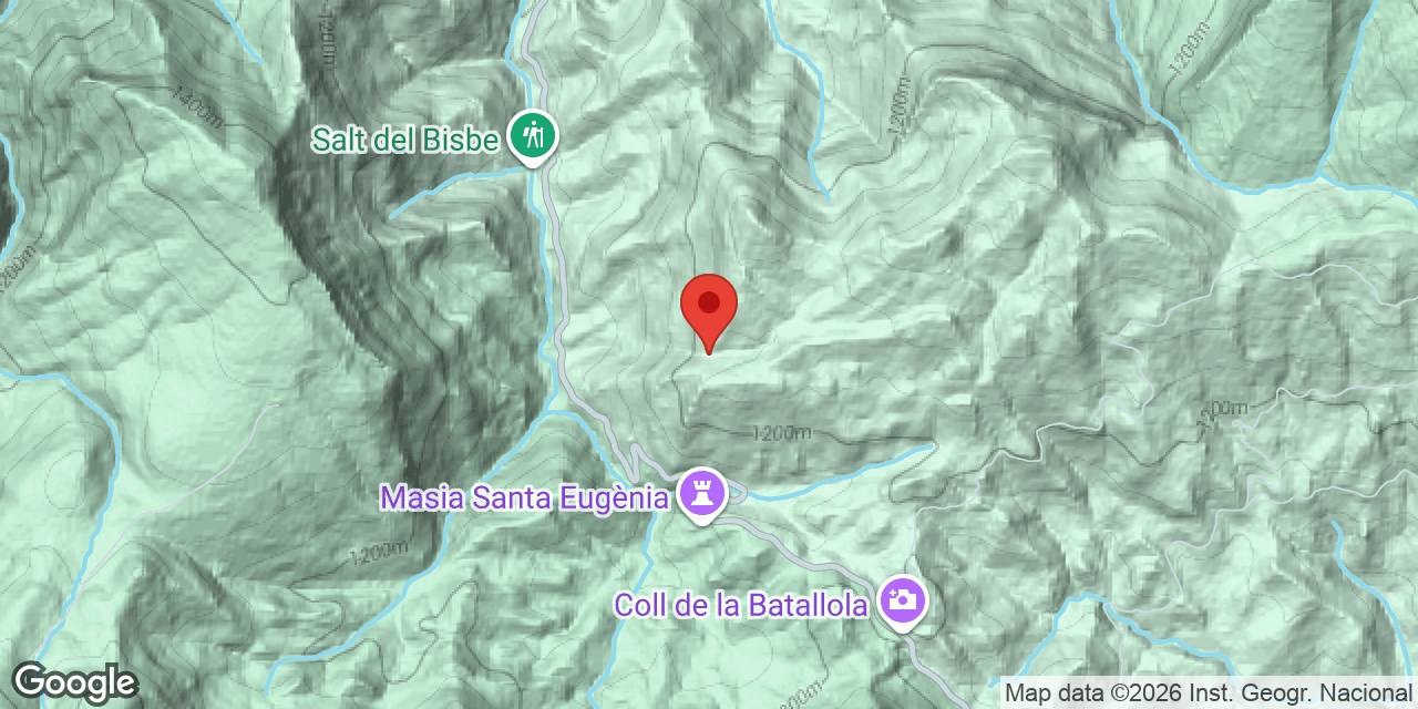 Mapa de situació de REC DE LES MUNTANYETES, COVA DEL