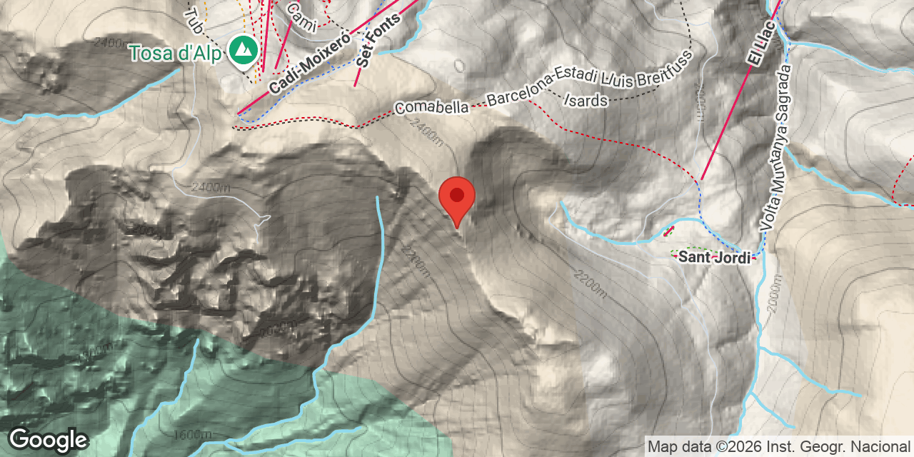Mapa de situació de SG-3A, ESQUERDA