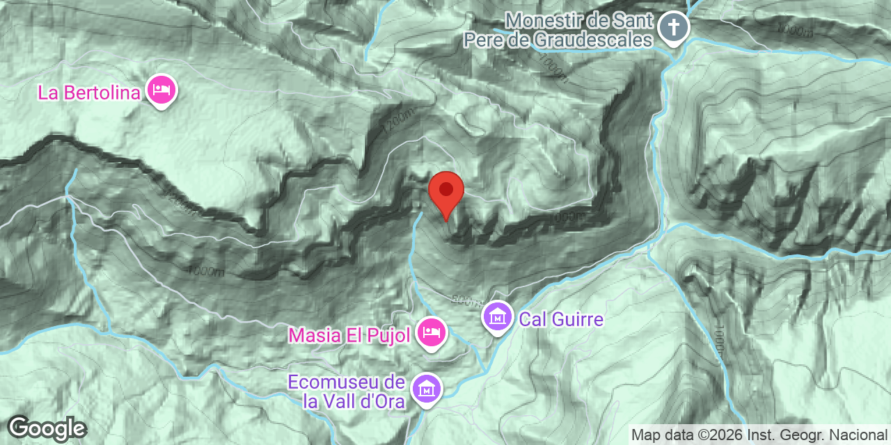 Mapa de situación de PASTOR, BALMA DEL