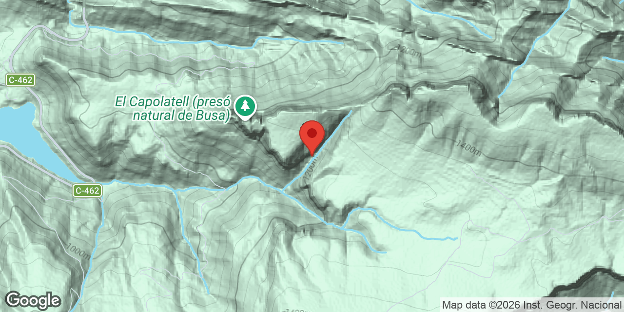 Mapa de situació de ARENY, BALMA DE L'