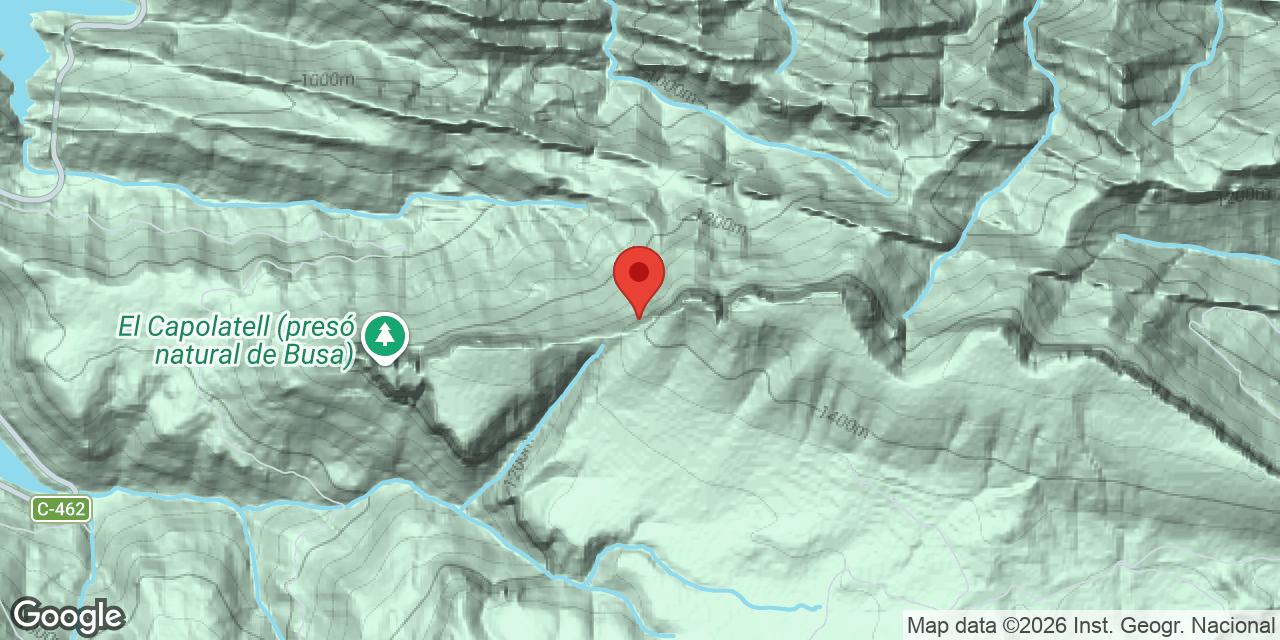 Mapa de situació de LLEBRE, BALMA DE LA