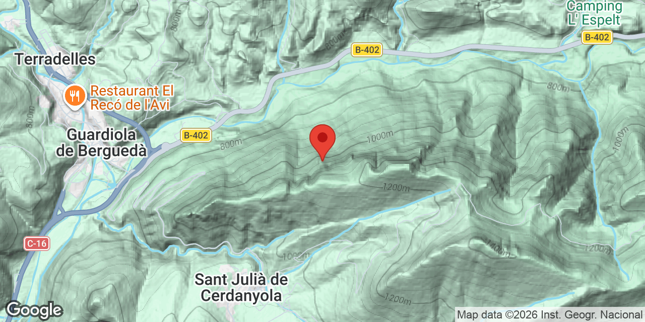 Mapa de situación de MASSANA, COVA DEL