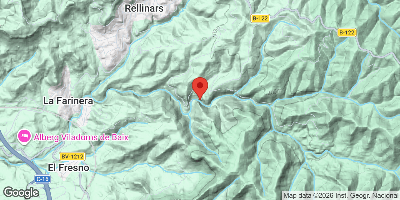 Mapa de situación de CAN CÒDOL, COVA DE