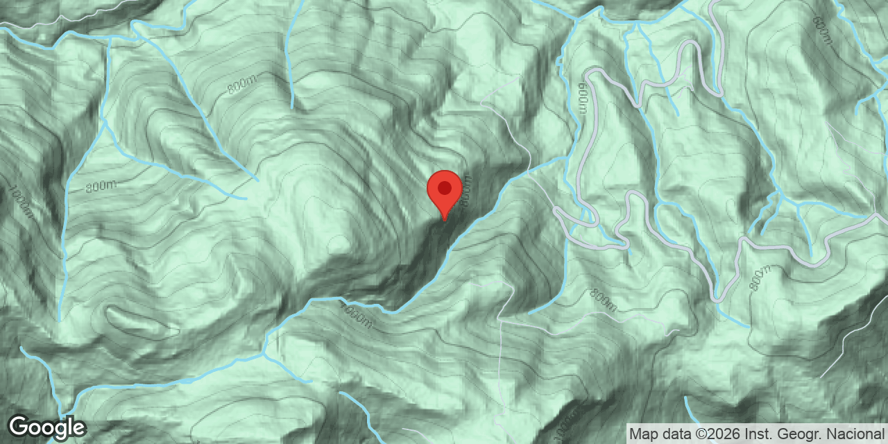Location map of VIUDA, COVA DE LA