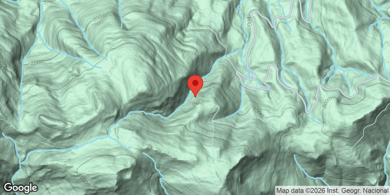 Mapa de situación de TARTERES, COVA DE LES