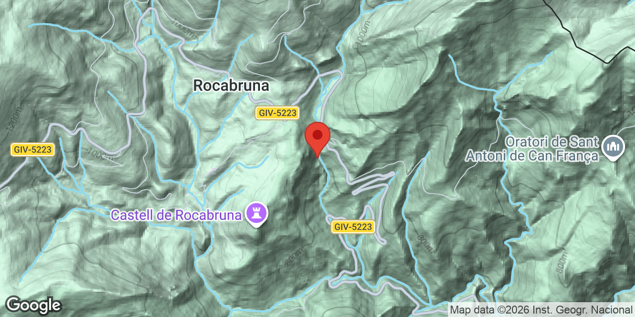 Mapa de situació de MAIMONETS, TUTA DELS 