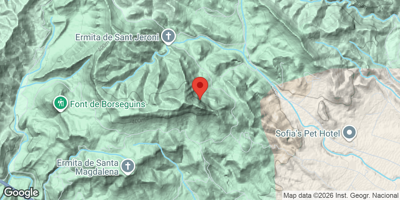 Carte de situation de PORCA, COVA DE LA