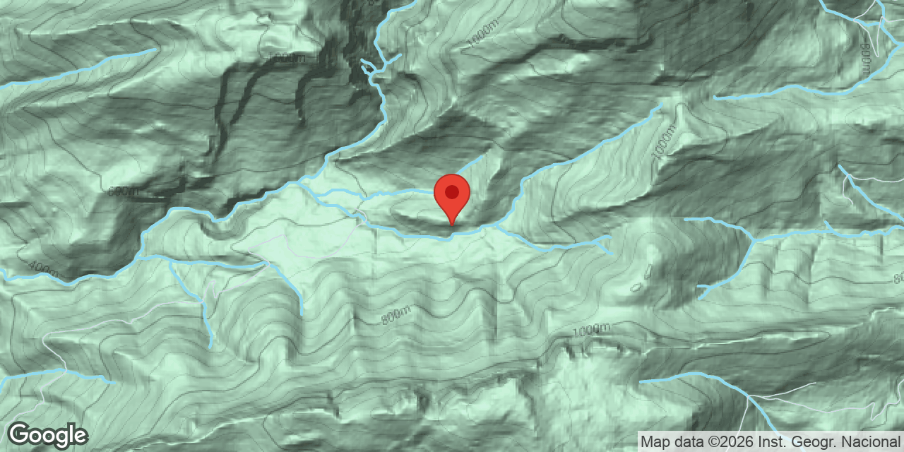 Carte de situation de REBOST, COVA DEL