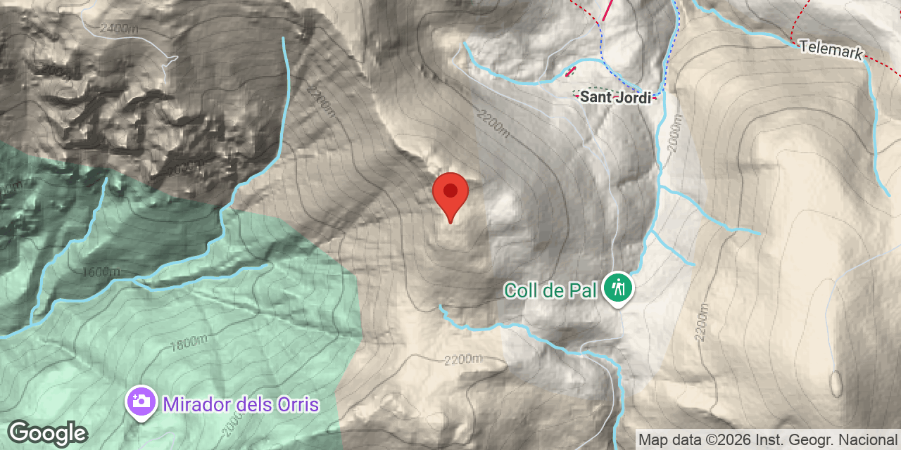 Mapa de situación de SG-6, ESQUERDA