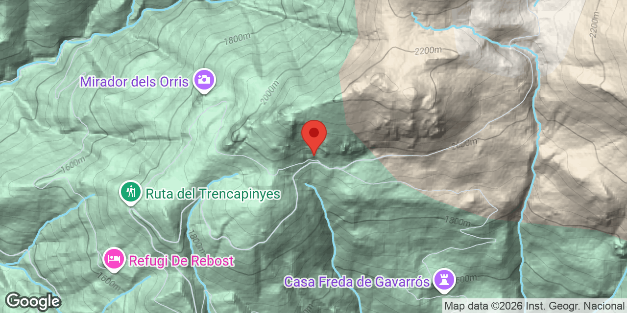 Mapa de situació de EUGASSERS, BAUMA DELS