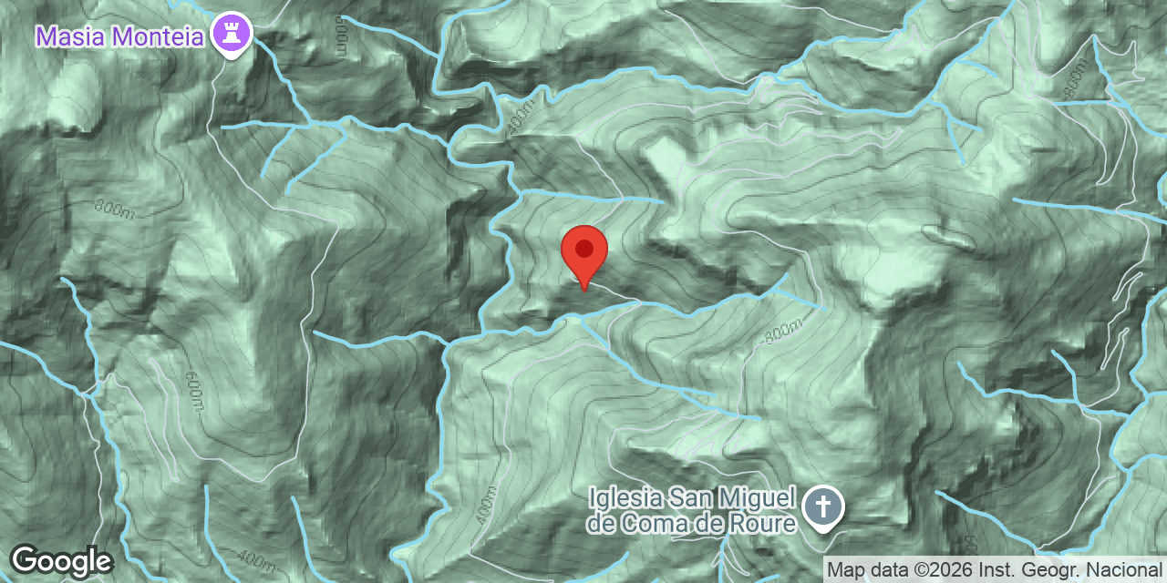 Mapa de situació de CAN RATA, COVA PETITA DE