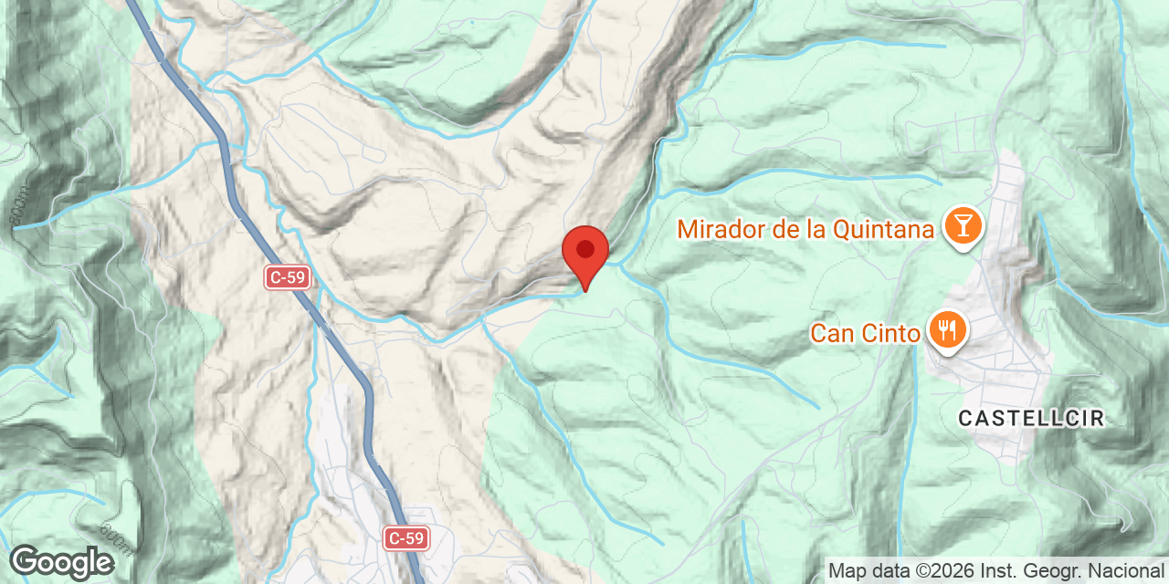 Mapa de situació de VINYOTA, BALMA DE LA