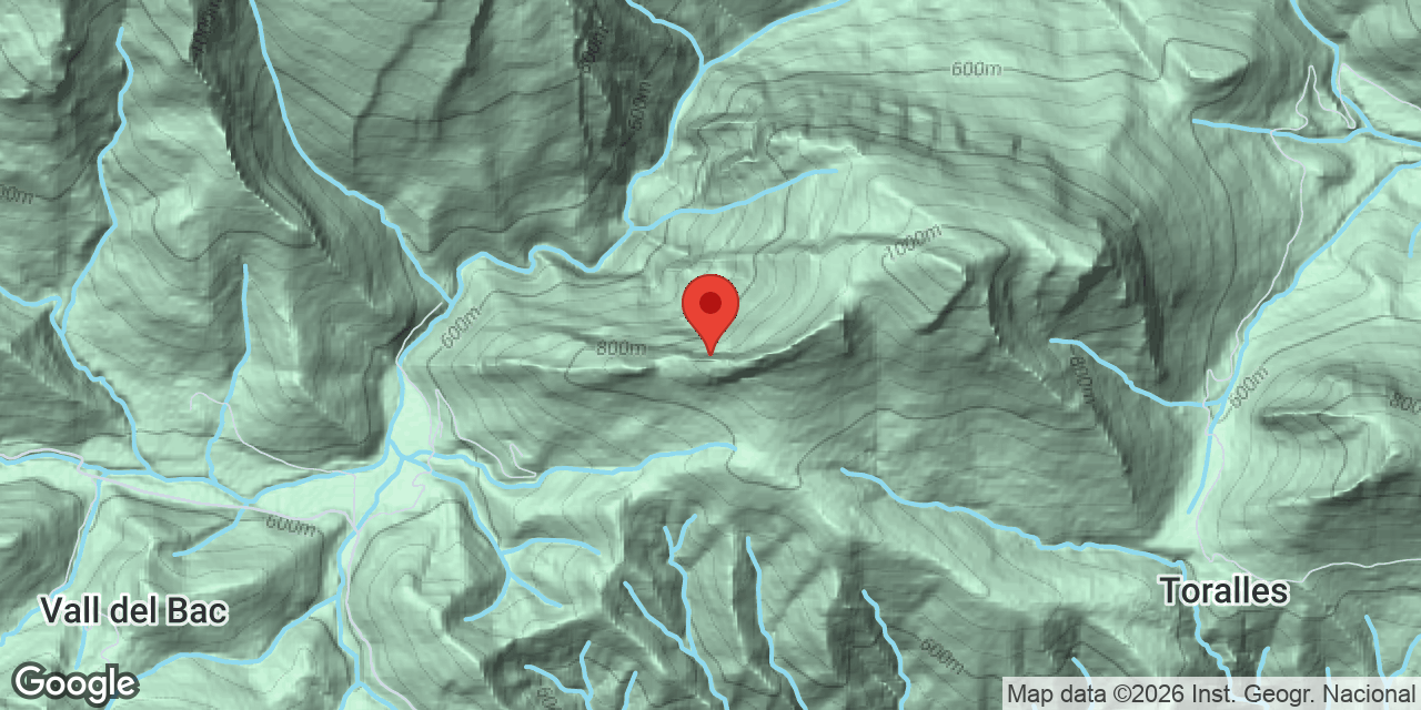 Mapa de situación de POR, COVA DE LA