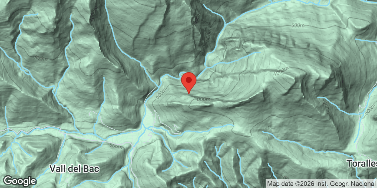Mapa de situació de SUST, COVA DEL