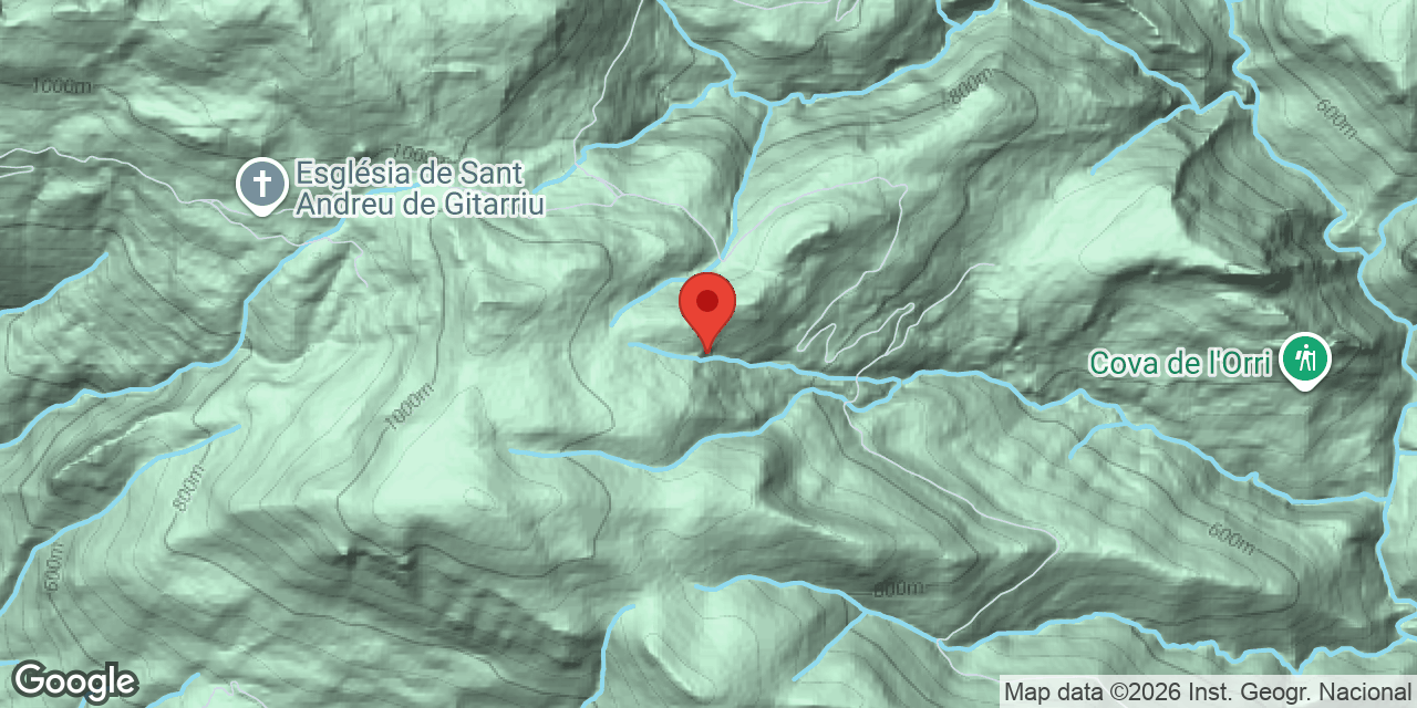 Mapa de situación de RANELLA, BALMA D'EN