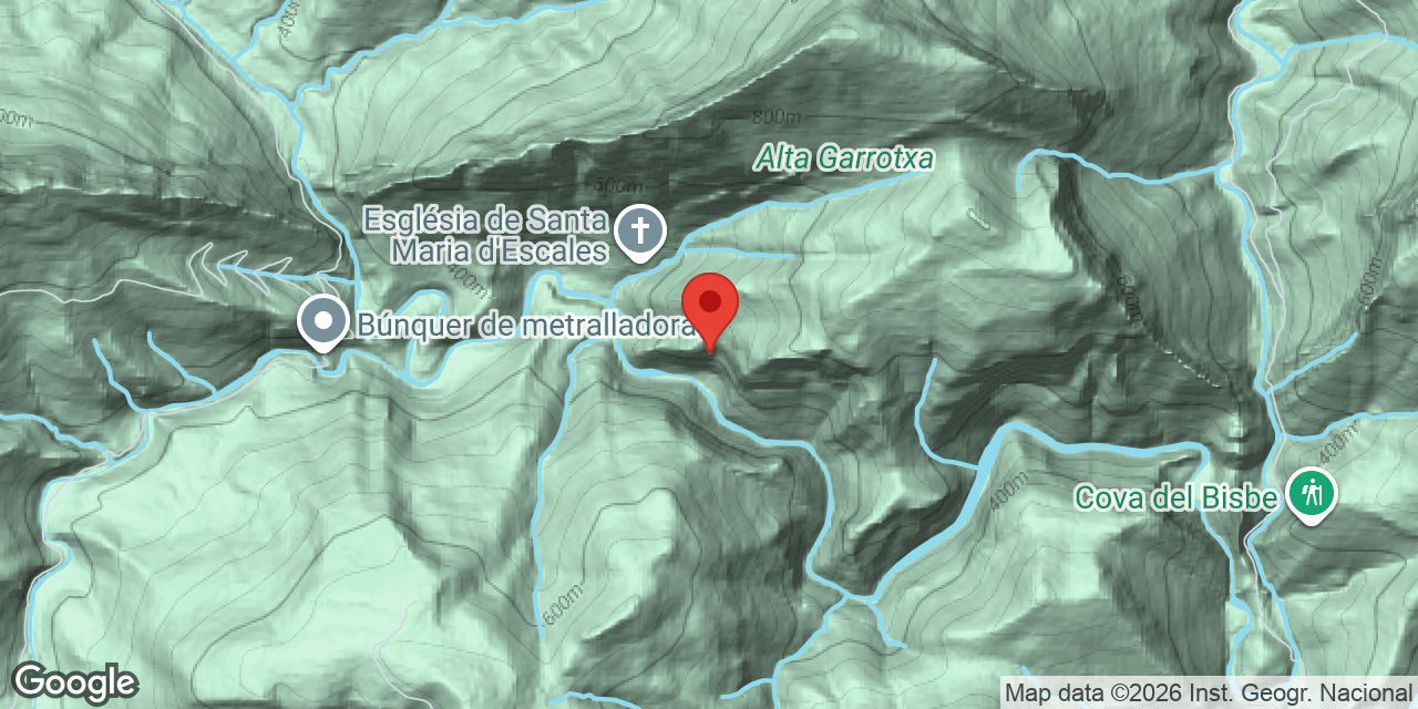 Location map of ENCANTATS D'ESCALES, COVA DELS