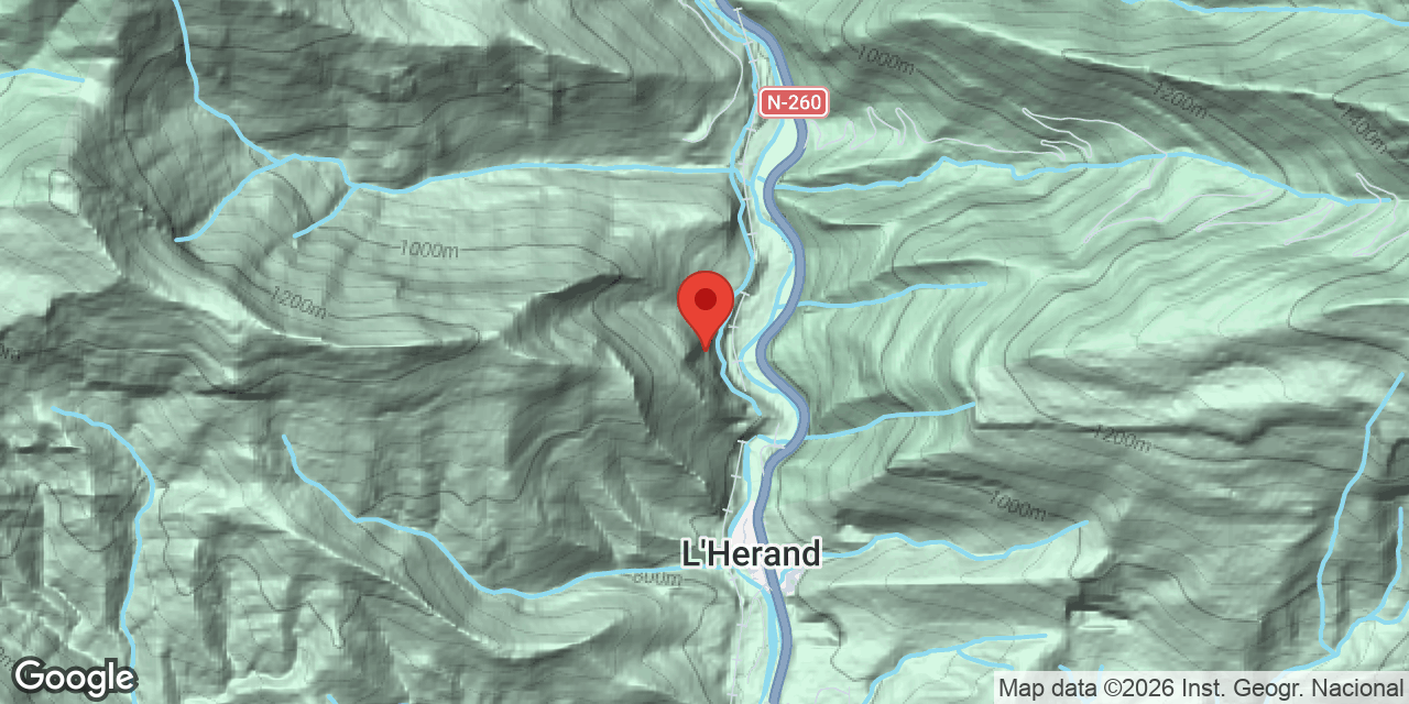 Mapa de situació de ESTEGALELLA, COVA D'