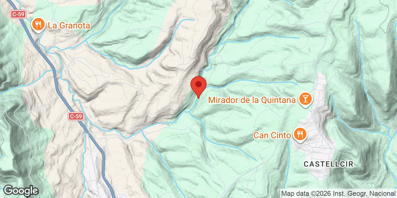 Carte de situation de MOLÍ VELL, BALMA DEL