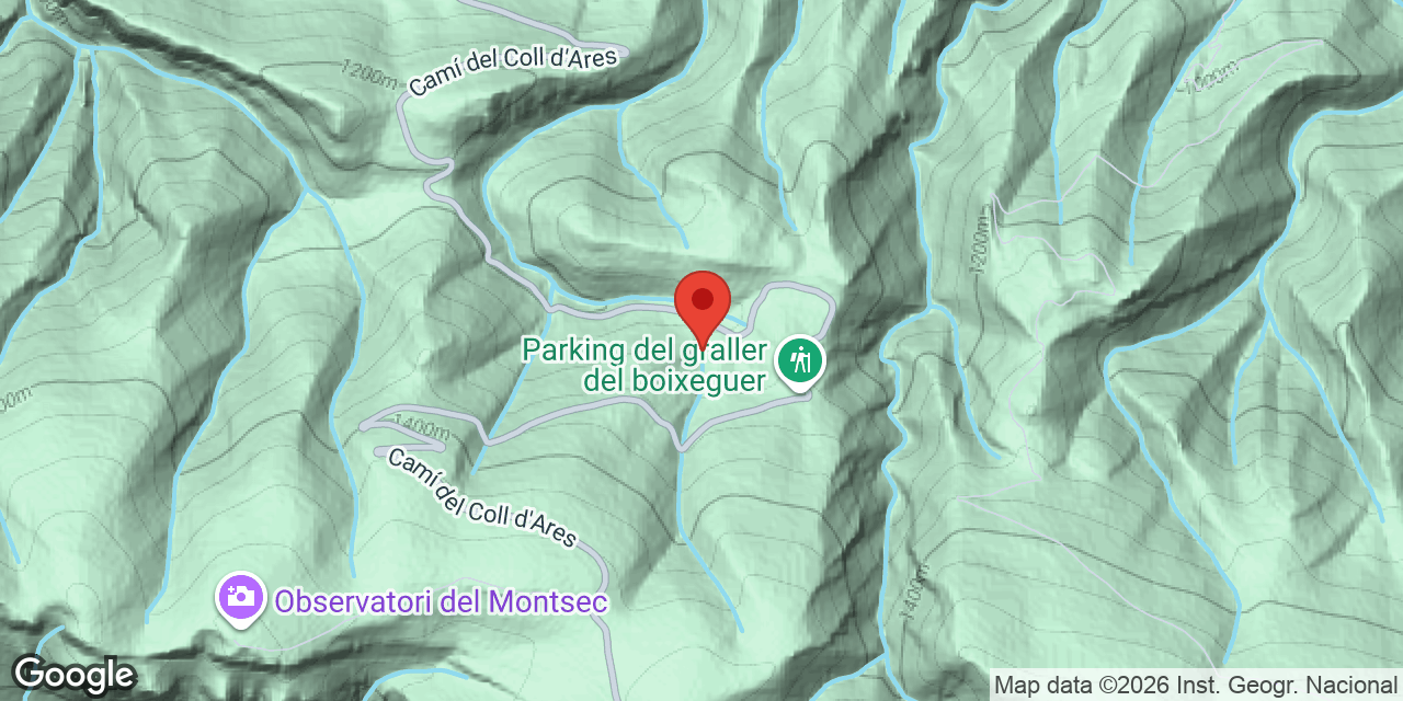 Location map of MOSQUITS, COVA DELS