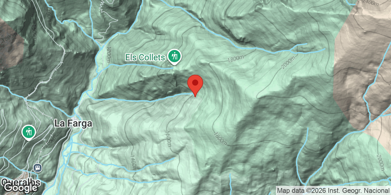 Mapa de situació de Cova Nº3 del Collet