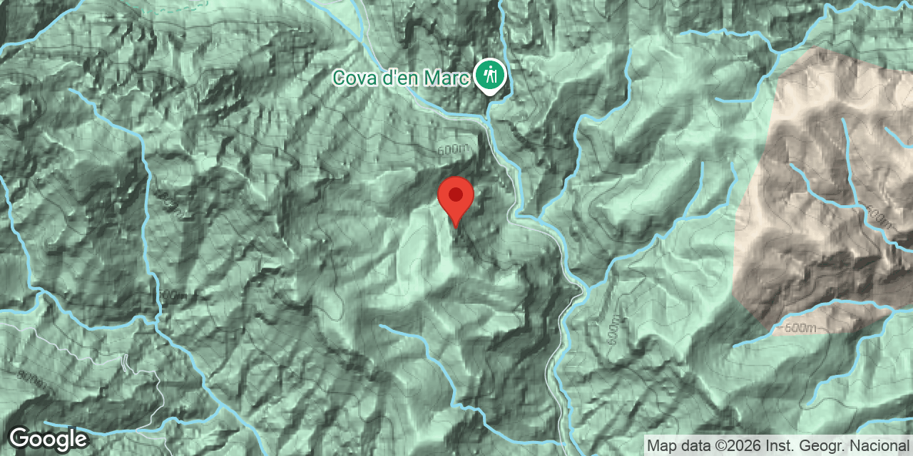 Mapa de situació de Forat Roig
