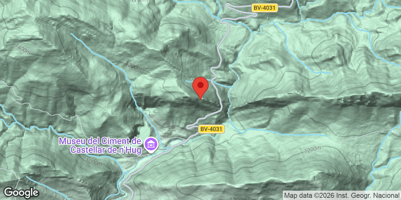 Mapa de situació de Forat del Clot del Moro