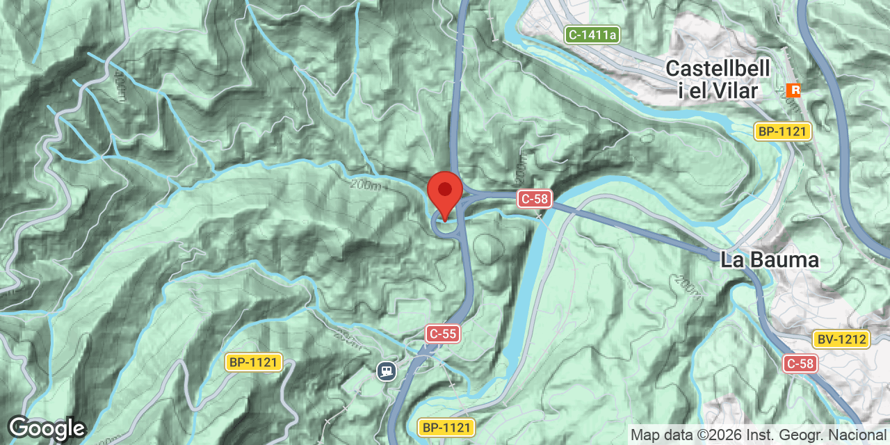 Mapa de situació de Balma del Torrent del Tortuguer