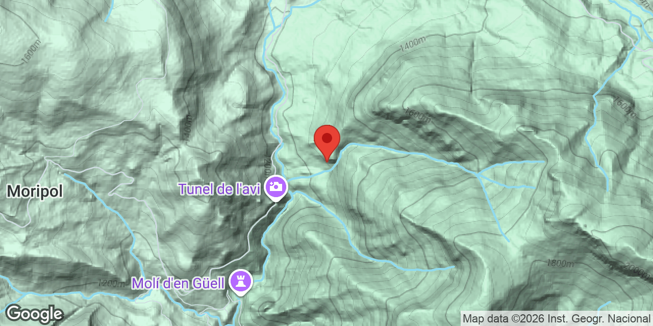 Mapa de situació de Cova del Riu d'Encija