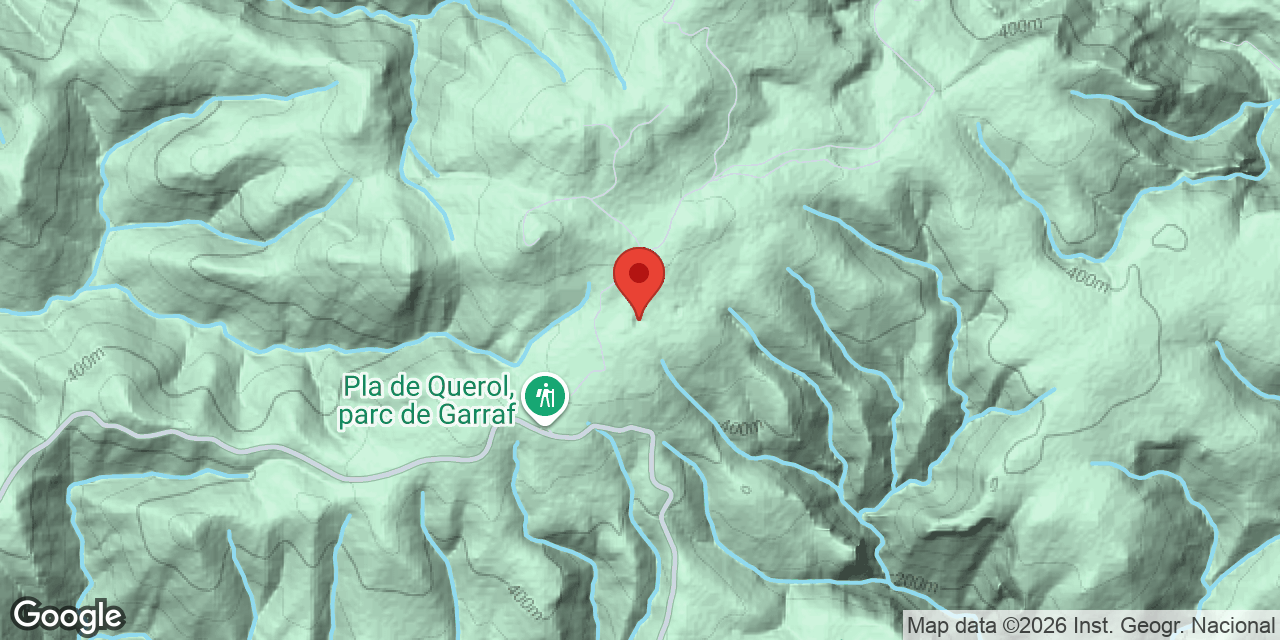 Mapa de situació de QUEROL, AVENC DEL