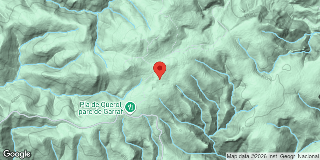 Mapa de situación de PALLA, AVENC DE LA