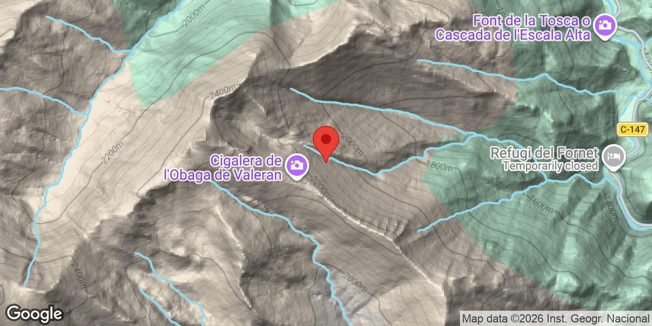 Location map of ESCALA ALTA,  AVENC EA.8 D'