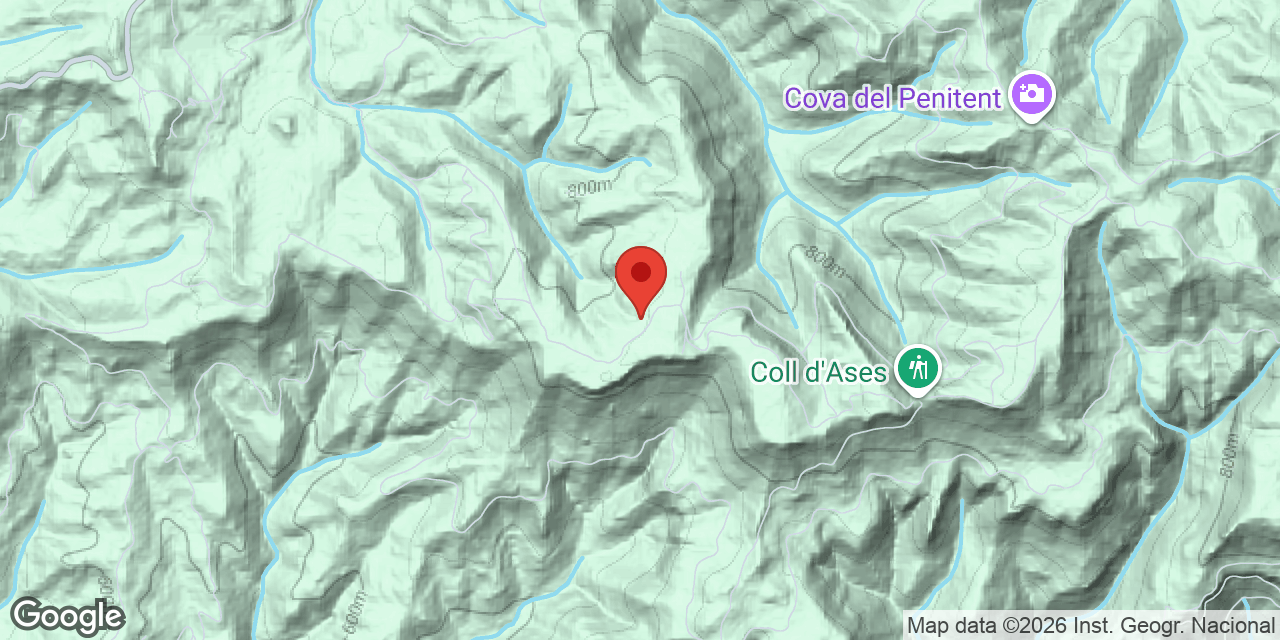 Location map of CAN SALOMÓ, COVA DE