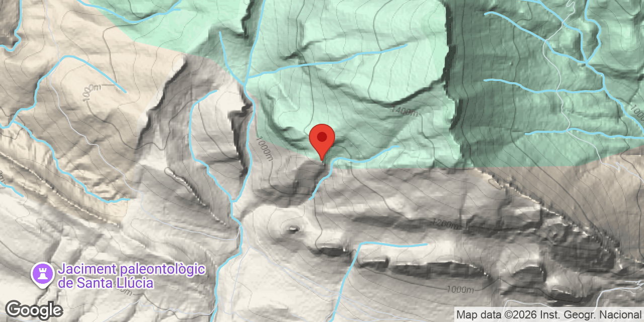 Location map of COLOMS, BALMA D'EN