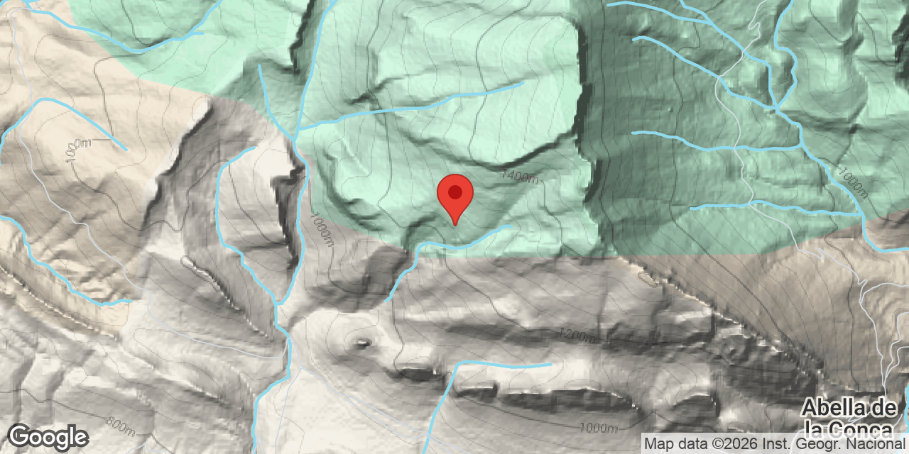 Mapa de situació de OLIVÉ, BALMA DE L'