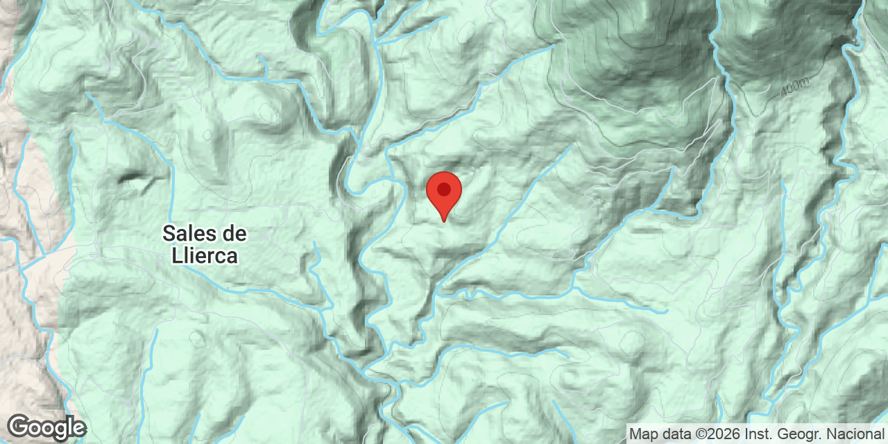 Mapa de situación de BORRÓ, BORA NÚMERO 8 DEL