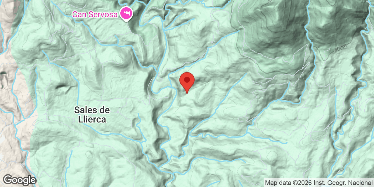 Mapa de situació de BORRÓ, BORA NÚMERO 3 DEL