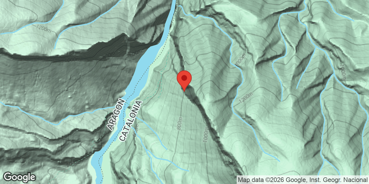 Mapa de situació de PARET, AVENC DE LA