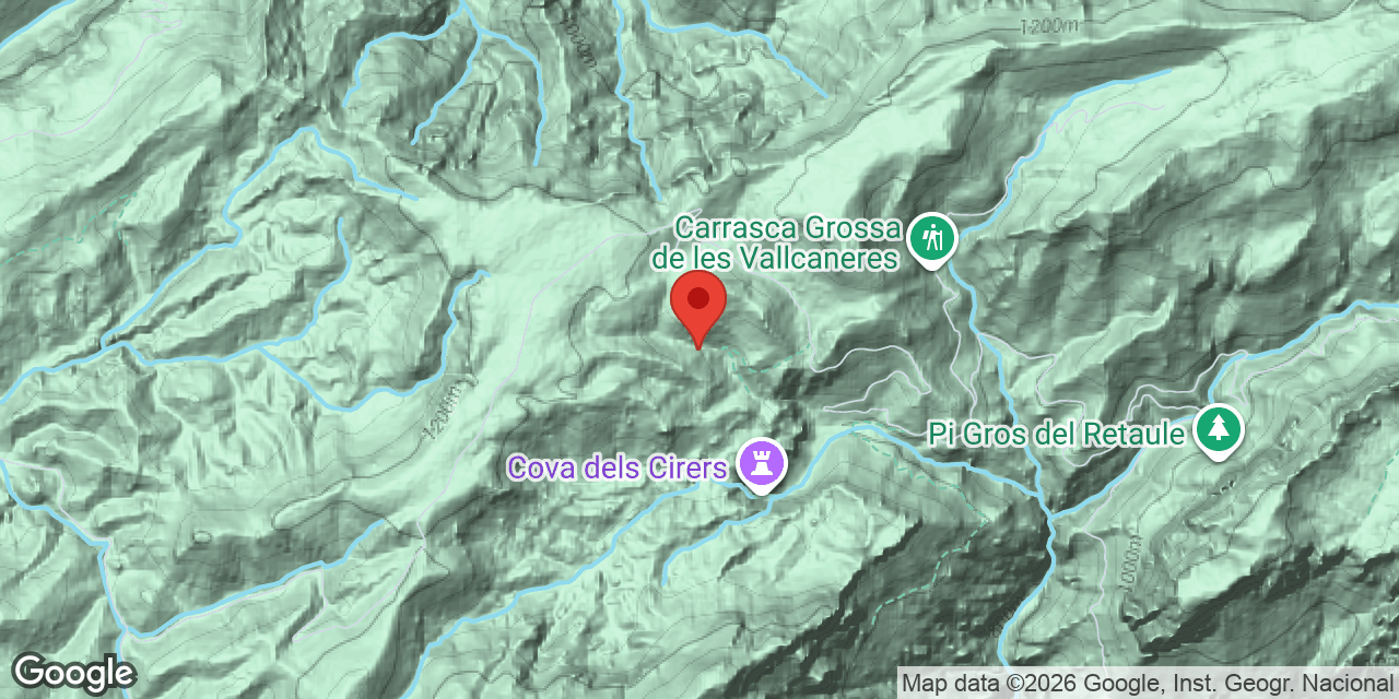 Mapa de situación de TROBADA, COVA