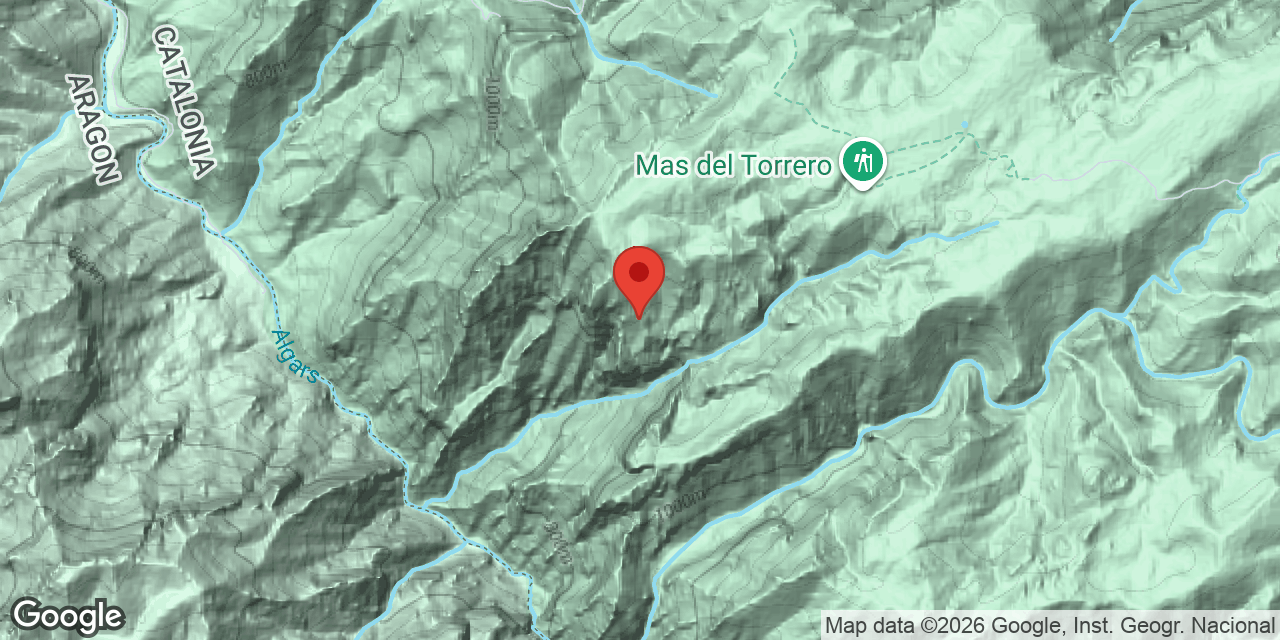 Mapa de situació de GANA, AVENC DE LA